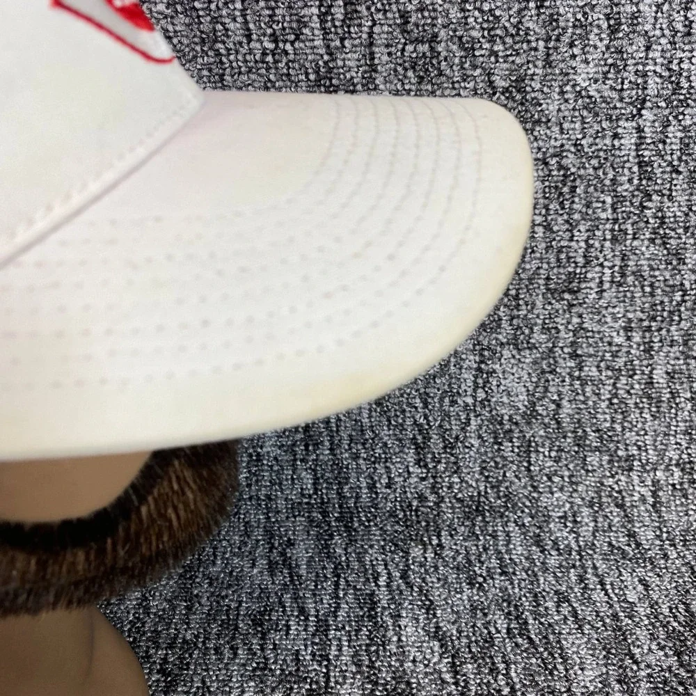 Vintage Cincinnati Reds Hat OC Outdoor Cap Snapback White MLB Genuine Red Logo